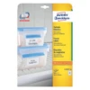 PAQUETE 25 HOJAS ETIQUETAS PARA EL CONGELADOR-IMPRESORAS LASER. INYECCION DE TINTA Y FOTOCOPIADORAS-63.5 X 33.9 MM AVERY L7970-25