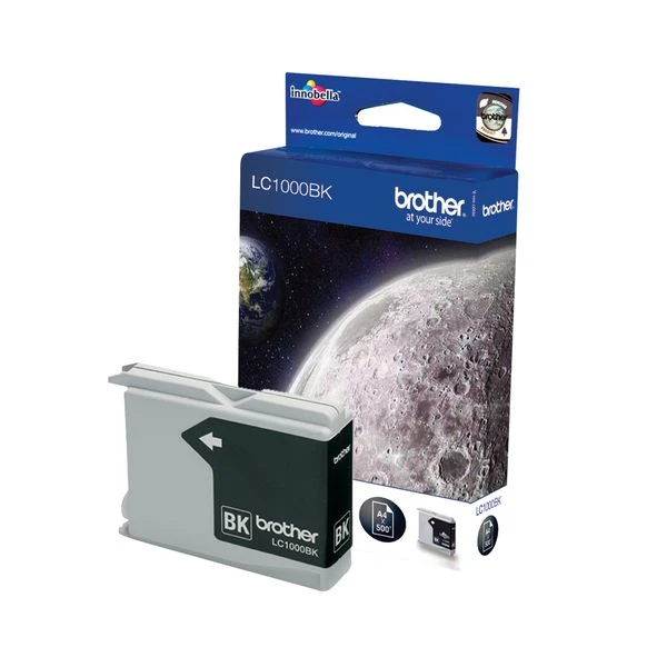 CARTUCHO BROTHER NEGRO LC 1000BK 2 CARTUCHO BROTHER NEGRO LC 1000BK - Imagen 2