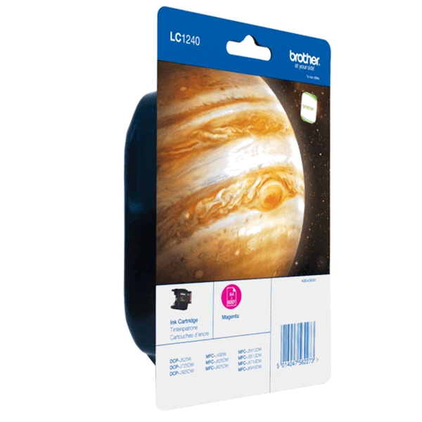 CARTUCHO BROTHER MAGENTA LC1240 1 CARTUCHO BROTHER MAGENTA LC1240