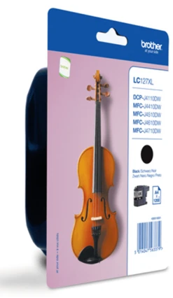 CARTUCHO BROTHER NEGRO LC127XLBKBP