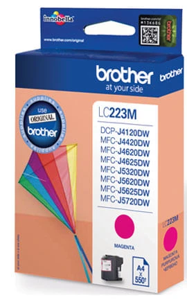 CARTUCHO BROTHER MAGENTA LC223MBP 2 CARTUCHO BROTHER MAGENTA LC223MBP - Imagen 2
