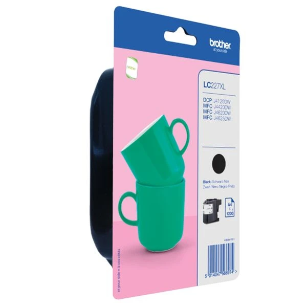 CARTUCHO BROTHER NEGRO LC227XLBK 2 CARTUCHO BROTHER NEGRO LC227XLBK - Imagen 2