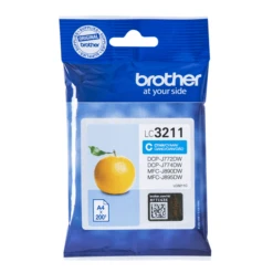 CARTUCHO BROTHER LC3211C CIAN