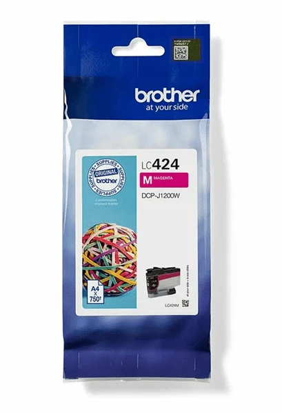 LC424M MAGENTA INK CARTRIDGE-SINGLE PACK. PRINTS ABOUT 750 PA 1 LC424M MAGENTA INK CARTRIDGE-SINGLE PACK. PRINTS ABOUT 750 PA