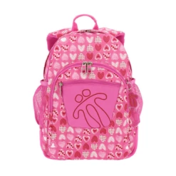 MOCHILA CRAYOLES REFUERZO CAUCHOBOLSILLOS ROSA CORAZONES TOTTO MA04ECO029-1710N-1I3