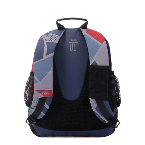 MOCHILA INFANTIL GRIS Y AZUL TOTTO MA04ECO029-2120N-2JG 4 MOCHILA INFANTIL GRIS Y AZUL TOTTO MA04ECO029-2120N-2JG - Imagen 4