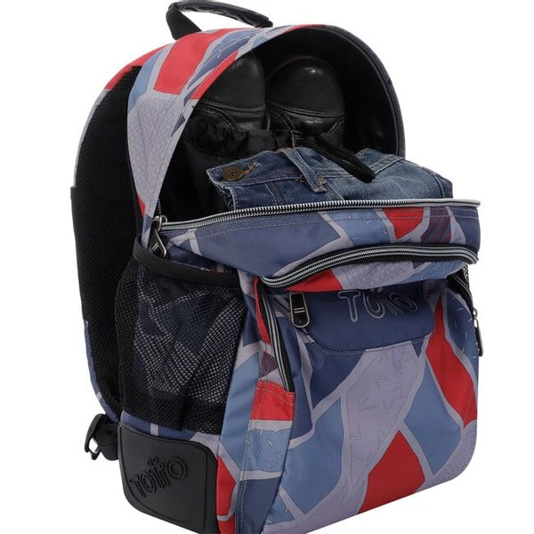 MOCHILA INFANTIL GRIS Y AZUL TOTTO MA04ECO029-2120N-2JG 7 MOCHILA INFANTIL GRIS Y AZUL TOTTO MA04ECO029-2120N-2JG - Imagen 7