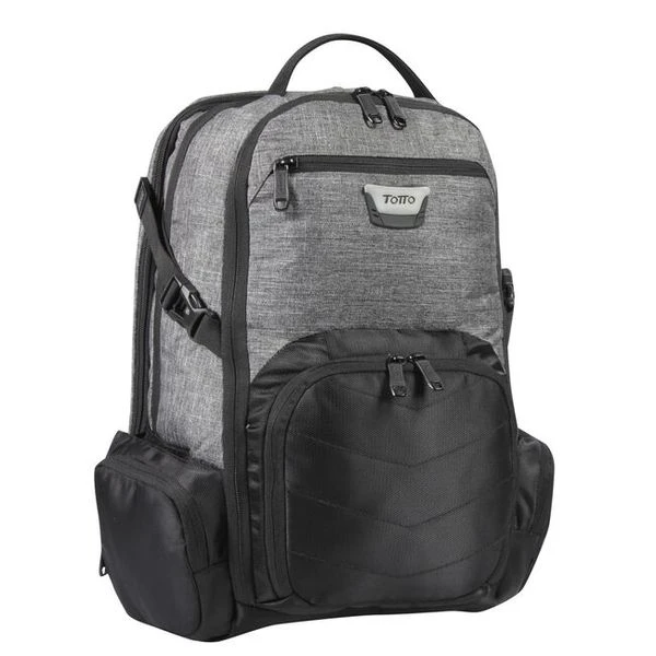 MOCHILA HYBRID TABLET Y PC 15PP 4 CREMALLERAS GRIS NEGRO TOTTO MA04IND588-1620G-GN0 4 MOCHILA HYBRID TABLET Y PC 15PP 4 CREMALLERAS GRIS NEGRO TOTTO MA04IND588-1620G-GN0 - Imagen 4