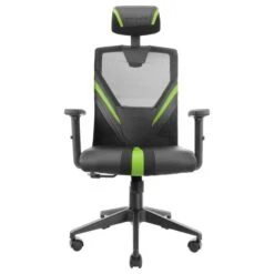 SILLA ERGONOMICA MARS GAMING MGC-ERGO NEGRA CON DETALLES EN VERDE RESPALDO EN MALLA TRANSPIRABLE AJUSTE LUMBAR-CERVICAL-REPOSABRAZOS 11 SILLA ERGONOMICA MARS GAMING MGC-ERGO NEGRA CON DETALLES EN VERDE RESPALDO EN MALLA TRANSPIRABLE AJUSTE LUMBAR-CERVICAL-REPOSABRAZOS -tienda EPSON MGCERGOBG pic 4