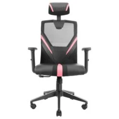 SILLA ERGONOMICA MARS GAMING MGC-ERGO NEGRA CON DETALLES EN ROSA RESPALDO EN MALLA TRANSPIRABLE AJUSTE LUMBAR-CERVICAL-REPOSABRAZOS 11 SILLA ERGONOMICA MARS GAMING MGC-ERGO NEGRA CON DETALLES EN ROSA RESPALDO EN MALLA TRANSPIRABLE AJUSTE LUMBAR-CERVICAL-REPOSABRAZOS -tienda EPSON MGCERGOBPK pic 4