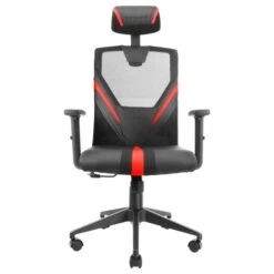 SILLA ERGONOMICA MARS GAMING MGC-ERGO NEGRA CON DETALLES EN ROJO RESPALDO EN MALLA TRANSPIRABLE AJUSTE LUMBAR-CERVICAL-REPOSABRAZOS 11 SILLA ERGONOMICA MARS GAMING MGC-ERGO NEGRA CON DETALLES EN ROJO RESPALDO EN MALLA TRANSPIRABLE AJUSTE LUMBAR-CERVICAL-REPOSABRAZOS -tienda EPSON MGCERGOBR pic 4
