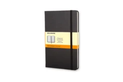 LIBRETA CLASICA TAPA DURA NEGRA P 9X14CM RAYAS MOLESKINE MM710