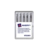 AGUJAS ESTANDAR CORTAS CON BASE DE PLASTICO AVERY NTGS005