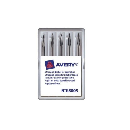 AGUJAS ESTANDAR CORTAS CON BASE DE PLASTICO AVERY NTGS005 2 AGUJAS ESTANDAR CORTAS CON BASE DE PLASTICO AVERY NTGS005 - Imagen 2
