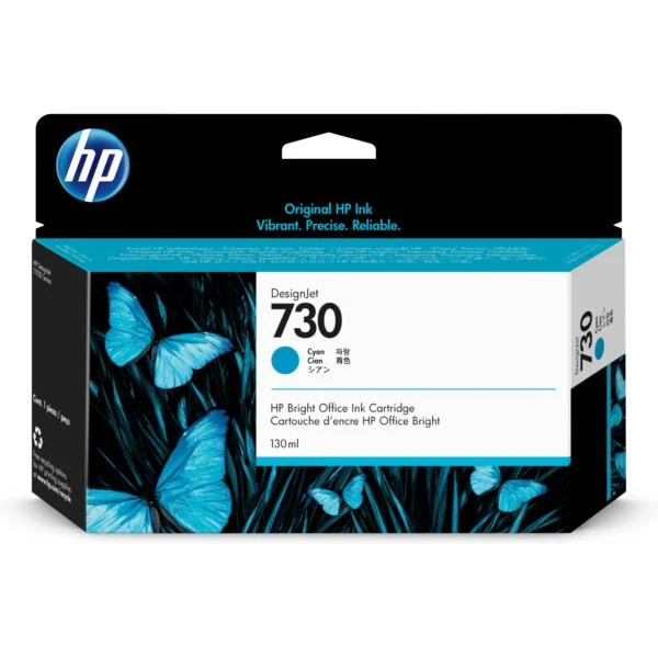 HP 730 130-ML CYAN INK CARTRID GE 2 HP 730 130-ML CYAN INK CARTRID GE - Imagen 2