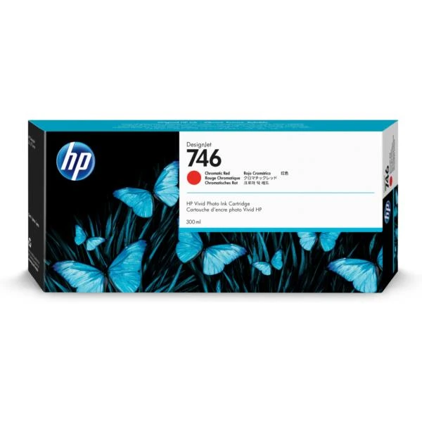 HP 746 300-ML CHROMATIC RED INK CARTRID GE 2 HP 746 300-ML CHROMATIC RED INK CARTRID GE - Imagen 2