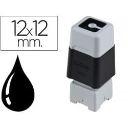 SELLO TINTA STAMP BLACK 12 X 12 MM UNITARIO PR1212B 1 SELLO TINTA STAMP BLACK 12 X 12 MM UNITARIO PR1212B