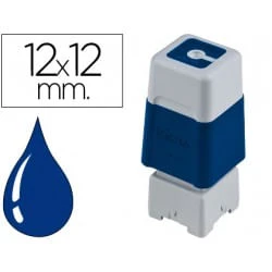 SELLO TINTA STAMP BLUE 12 X 12 MM UNITARIO PR1212E 1 SELLO TINTA STAMP BLUE 12 X 12 MM UNITARIO PR1212E