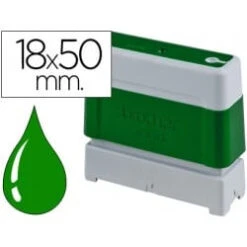 SELLO TINTA STAMP GREEN UNITARIO 18 X 50 MM PR1850G