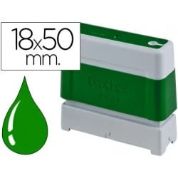 SELLO TINTA STAMP GREEN UNITARIO 18 X 50 MM PR1850G 1 SELLO TINTA STAMP GREEN UNITARIO 18 X 50 MM PR1850G