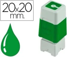 SELLO TINTA STAMP GREEN 20 X 20 MM UNITARIO PR2020G