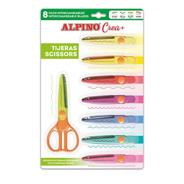 KIT CREA TIJERAS PARA MANUALIDADES ALPINO PT0030 2 KIT CREA TIJERAS PARA MANUALIDADES ALPINO PT0030 - Imagen 2