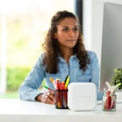 P-TOUCH CUBE PLUS LABEL MAKER F. TZE 3.5-24MM BLA CK 9 P-TOUCH CUBE PLUS LABEL MAKER F. TZE 3.5-24MM BLA CK -tienda EPSON PTP710BTHZ1 pic 4