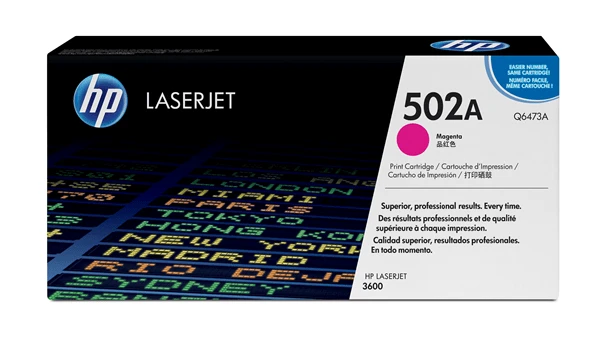HP TONER 502A MAGENTA Q6473A 1 HP TONER 502A MAGENTA Q6473A