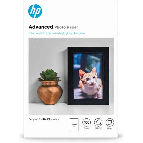 HP PAPER PHOTO ADV GLOSSY 10X15 BDL 100S 2 HP PAPER PHOTO ADV GLOSSY 10X15 BDL 100S - Imagen 2