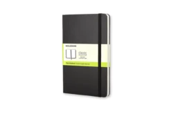 LIBRETA CLASICA TAPA DURA NEGRA P 9X14CM LISA MOLESKINE QP012