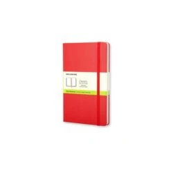Alternative view of LIBRETA CLASICA TAPA DURA ROJA L 13X21CM LISA MOLESKINE QP062R