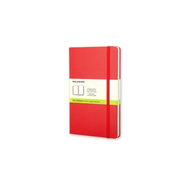 LIBRETA CLASICA TAPA DURA ROJA L 13X21CM LISA MOLESKINE QP062R 2 LIBRETA CLASICA TAPA DURA ROJA L 13X21CM LISA MOLESKINE QP062R - Imagen 2