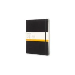Alternative view of LIBRETA CLASICA TAPA DURA NEGRA XL 19X25CM RAYAS MOLESKINE QP090