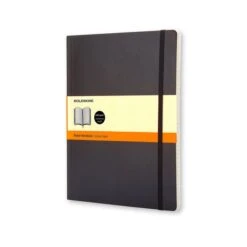 Alternative view of LIBRETA CLASICA TAPA BLANDA NEGRA XL 19X25CM RAYADA MOLESKINE QP621