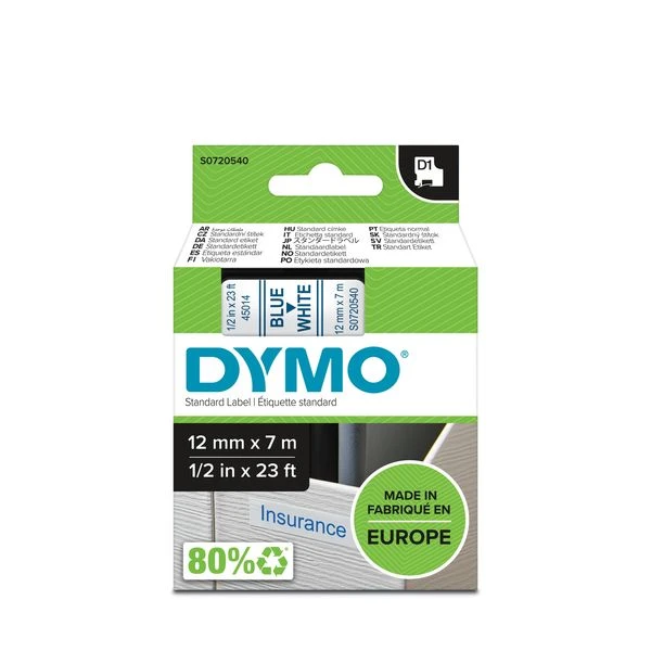 LABEL CASSETTE 12MM X 7M 3 LABEL CASSETTE 12MM X 7M - Imagen 3
