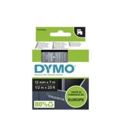 CINTA ROTULADORA D1 12MMX7M BLANCO TRANSPARENTE DYMO S0720600 -tienda EPSON S0720600 pic 2
