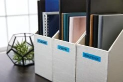 CINTA ROTULADORA D1 9MMX7M NEGRO AZUL DYMO S0720710 20 CINTA ROTULADORA D1 9MMX7M NEGRO AZUL DYMO S0720710 -tienda EPSON S0720710 pic 7