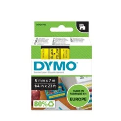 CINTA ROTULADORA D1 6MMX7M NEGRO AMARILLO DYMO S0720790 14 CINTA ROTULADORA D1 6MMX7M NEGRO AMARILLO DYMO S0720790 -tienda EPSON S0720790 pic 2