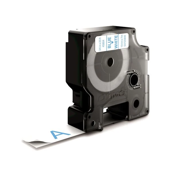 CINTA ROTULADORA D1 19MMX7M AZUL BLANCO DYMO S0720840 2 CINTA ROTULADORA D1 19MMX7M AZUL BLANCO DYMO S0720840 - Imagen 2