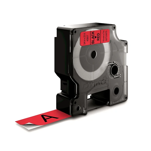 CINTA ROTULADORA D1 19MMX7M NEGRO ROJO DYMO S0720870 1 CINTA ROTULADORA D1 19MMX7M NEGRO ROJO DYMO S0720870