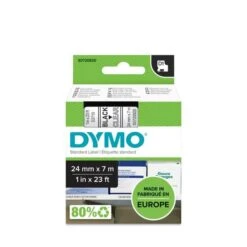 CINTA ROTULADORA D1 24MM NEGRO TRANSPARENTE DYMO S0720920 13 CINTA ROTULADORA D1 24MM NEGRO TRANSPARENTE DYMO S0720920 -tienda EPSON S0720920 pic 2