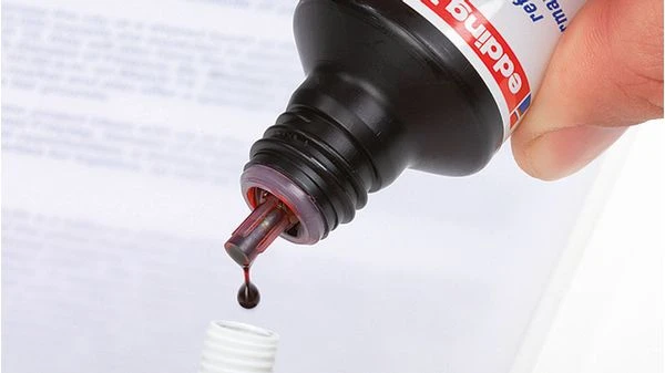FRASCO TINTA PARA RELLENAR 25ML ROJA EDDING T25-002 3 FRASCO TINTA PARA RELLENAR 25ML ROJA EDDING T25-002 - Imagen 3