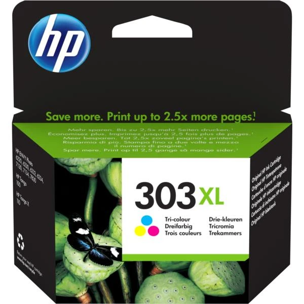 PACK CARTUCHO DE TINTA HP 303XL AMARILLO.MAGENTA.CIAN 2 PACK CARTUCHO DE TINTA HP 303XL AMARILLO.MAGENTA.CIAN - Imagen 2