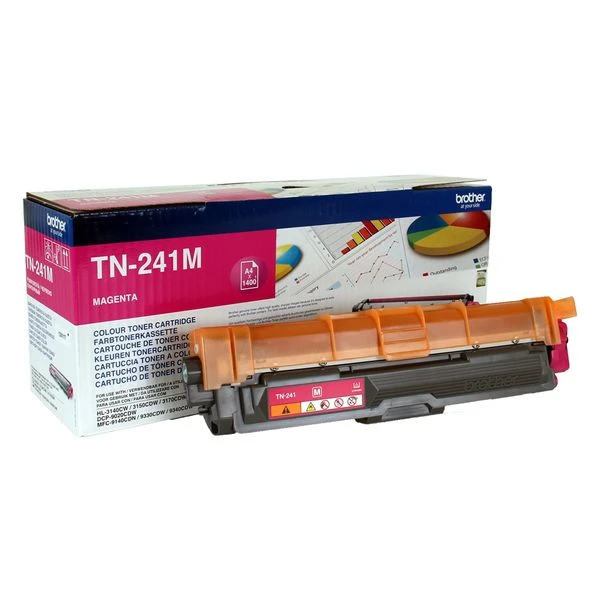 TONER BROTHER MAGENTA TN241M 2 TONER BROTHER MAGENTA TN241M - Imagen 2