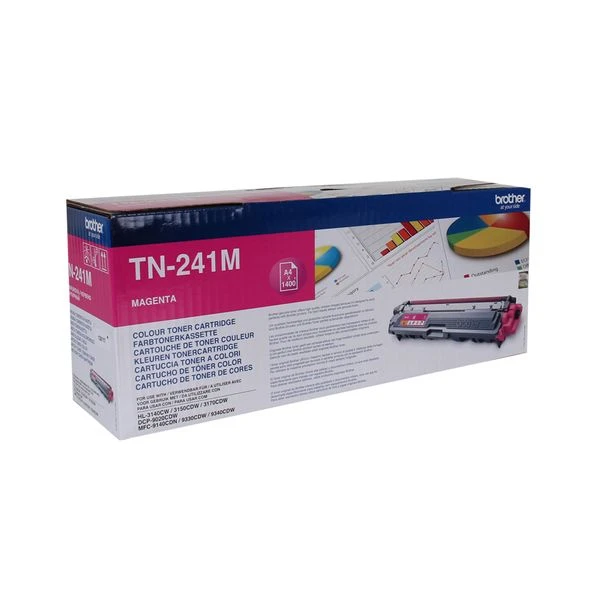 TONER BROTHER MAGENTA TN241M 3 TONER BROTHER MAGENTA TN241M - Imagen 3