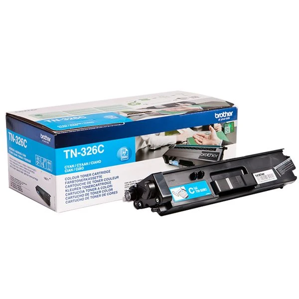 TONER BROTHER TN326C CIAN 4.000 PAG. 2 TONER BROTHER TN326C CIAN 4.000 PAG. - Imagen 2
