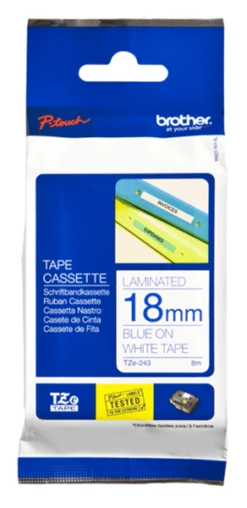 TAPE BLUE-WHITE 18MM F 3XX 5XX