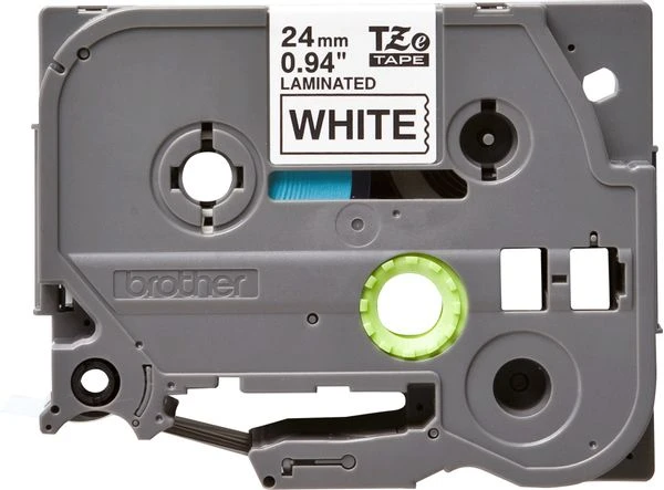 CINTA ETIQUETADORA BROTHER LAMINADA 24MM TZE251 TEXTO NEGRO SOBRE FONDO BLANCO 2 CINTA ETIQUETADORA BROTHER LAMINADA 24MM TZE251 TEXTO NEGRO SOBRE FONDO BLANCO - Imagen 2