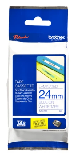 TAPE BLUE-WHITE 24MM F 3XX 5XX
