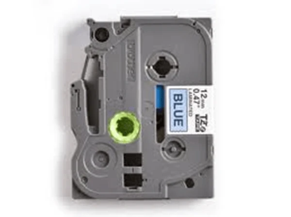 TZE-531 LAMINATED TAPE 12MM 8M BLACK ON BL UE 1 TZE-531 LAMINATED TAPE 12MM 8M BLACK ON BL UE